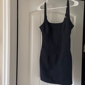 BDG Black Denim Mini Dress